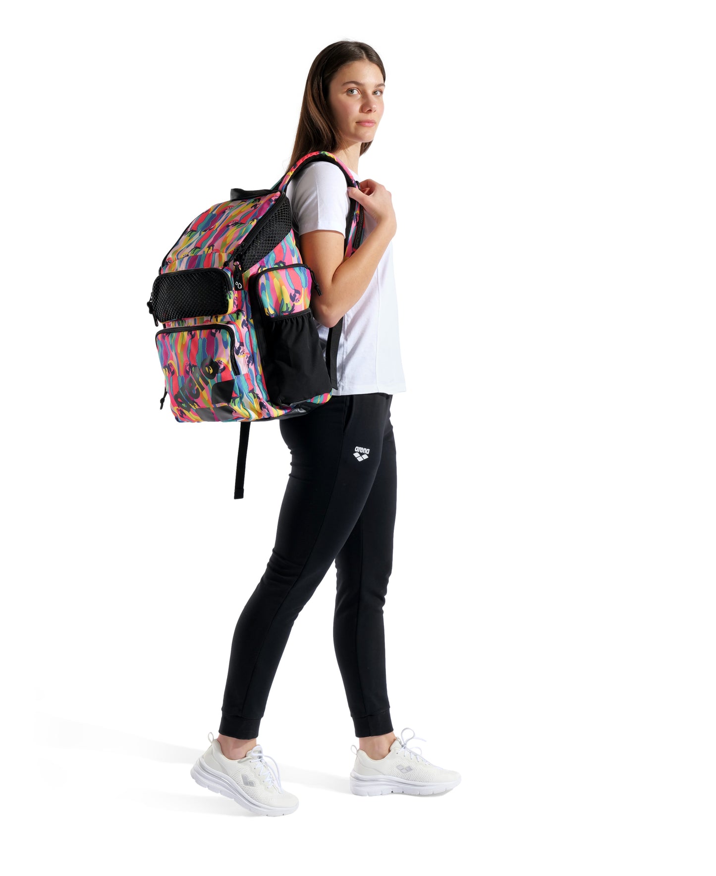 Arena One Go Swim Sports Travel Backpack Allover 45L - Tropical