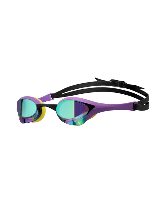 Arena Cobra Ultra Swipe Mirror Race Goggles - Emerald/Plum