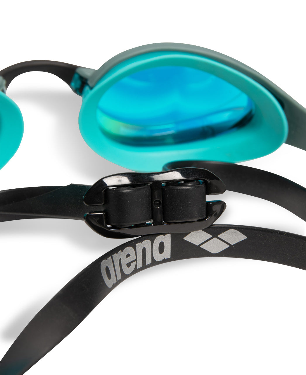 Arena Cobra Ultra Swipe Mirror Race Goggles - Aqua/Sage/Peacock