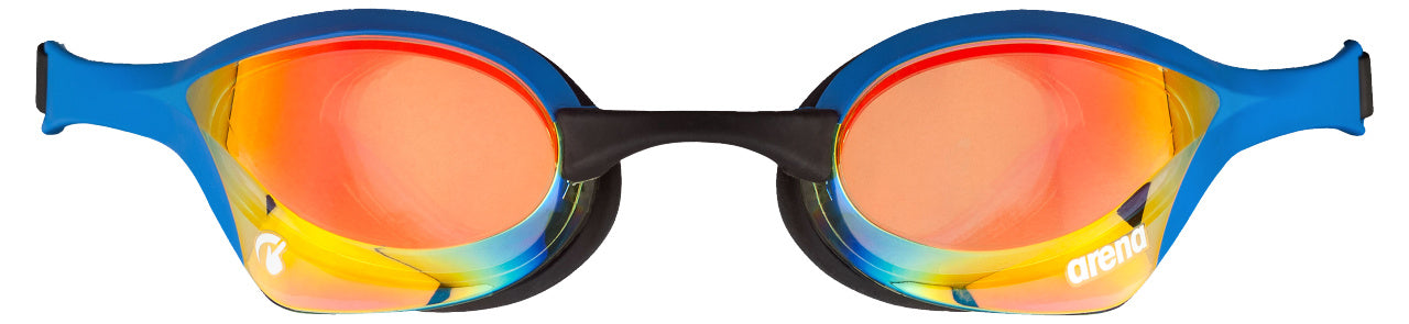 Arena Cobra Ultra Swipe Mirror Race Goggles - Copper/Blue