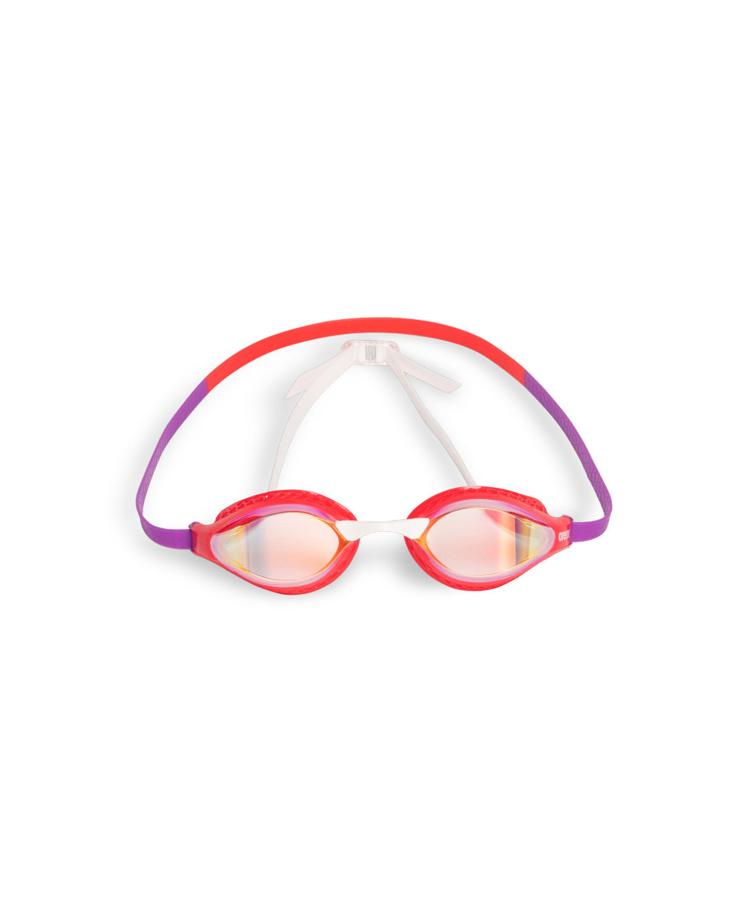 Arena Airspeed Mirror Racing Goggles - Copper/Plum/Coral