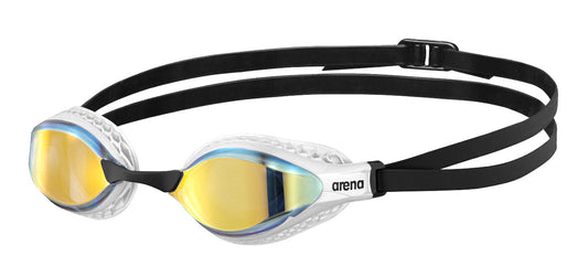 Arena Airspeed Mirror Racing Goggles - Copper/White