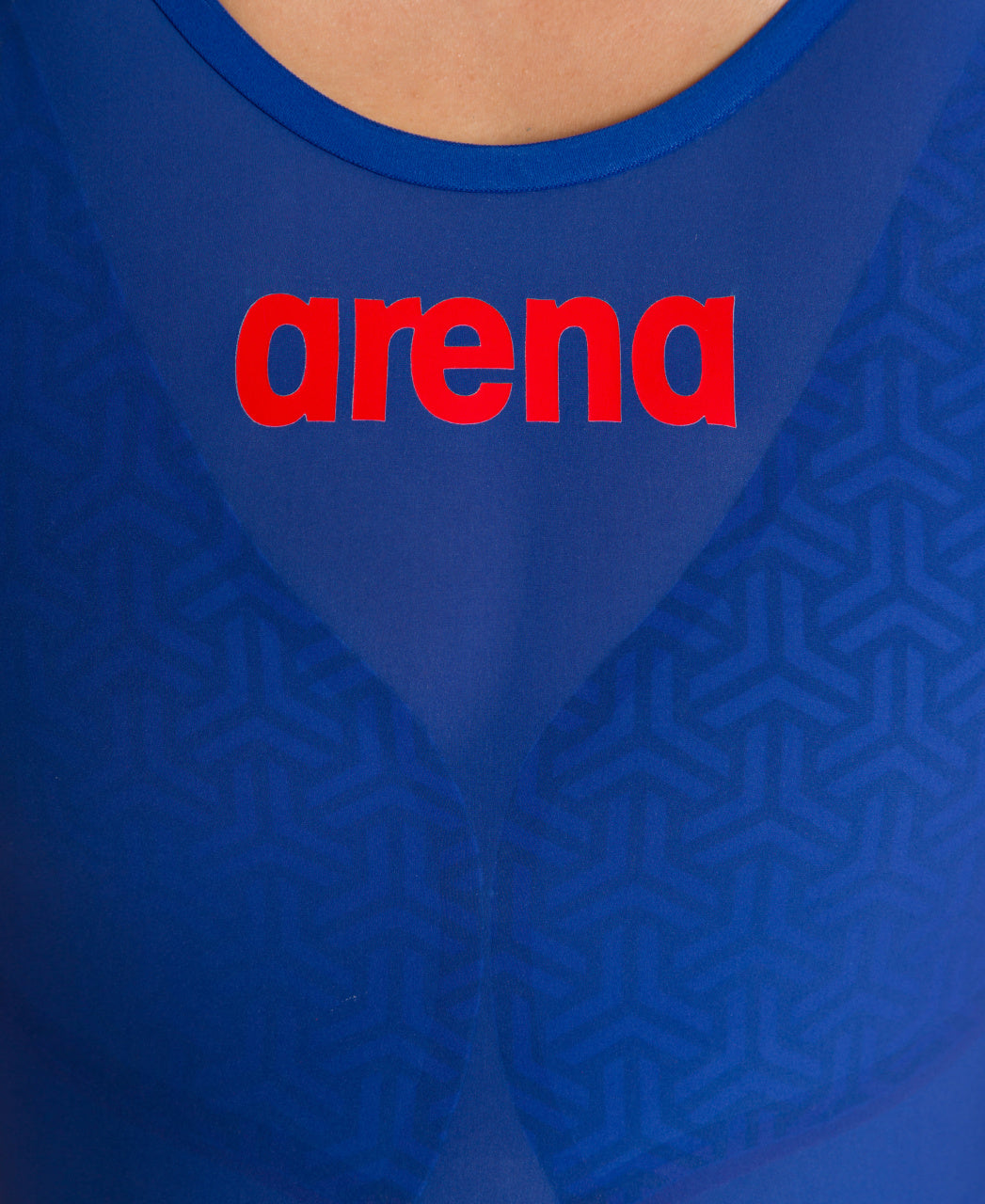 Arena Women's Open-Back Powerskin Carbon Glide Kneeskin - Blue - All4Swim
