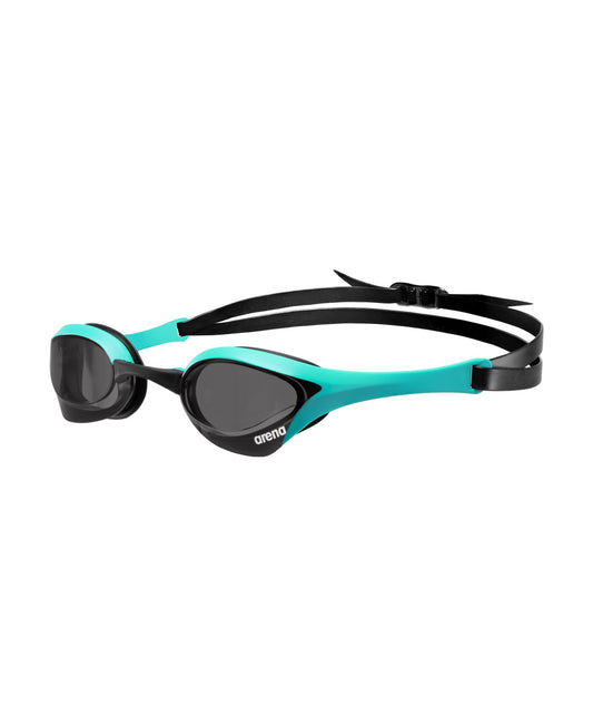 Arena Cobra Ultra Swipe Race Goggles - Smoke/Peacock