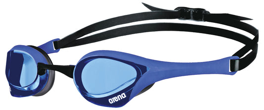 Arena Cobra Ultra Swipe Race Goggles - Blue/Blue