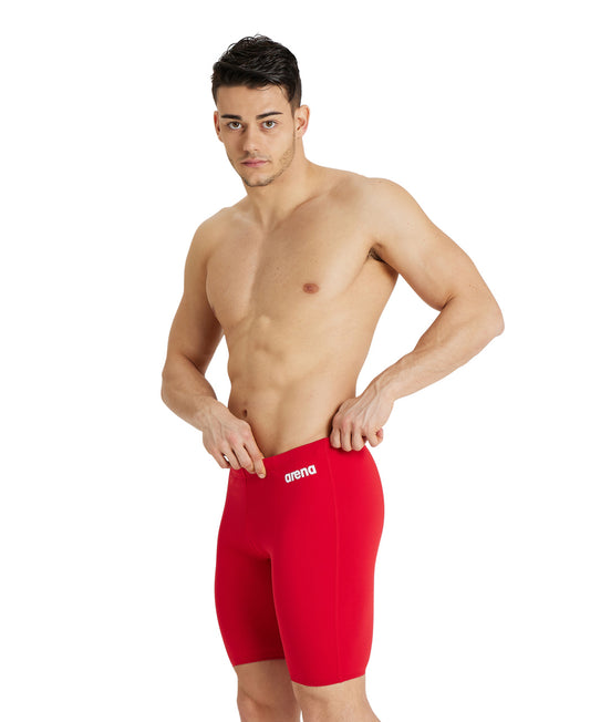 COS Arena Men's Solid Swim Jammer - Red