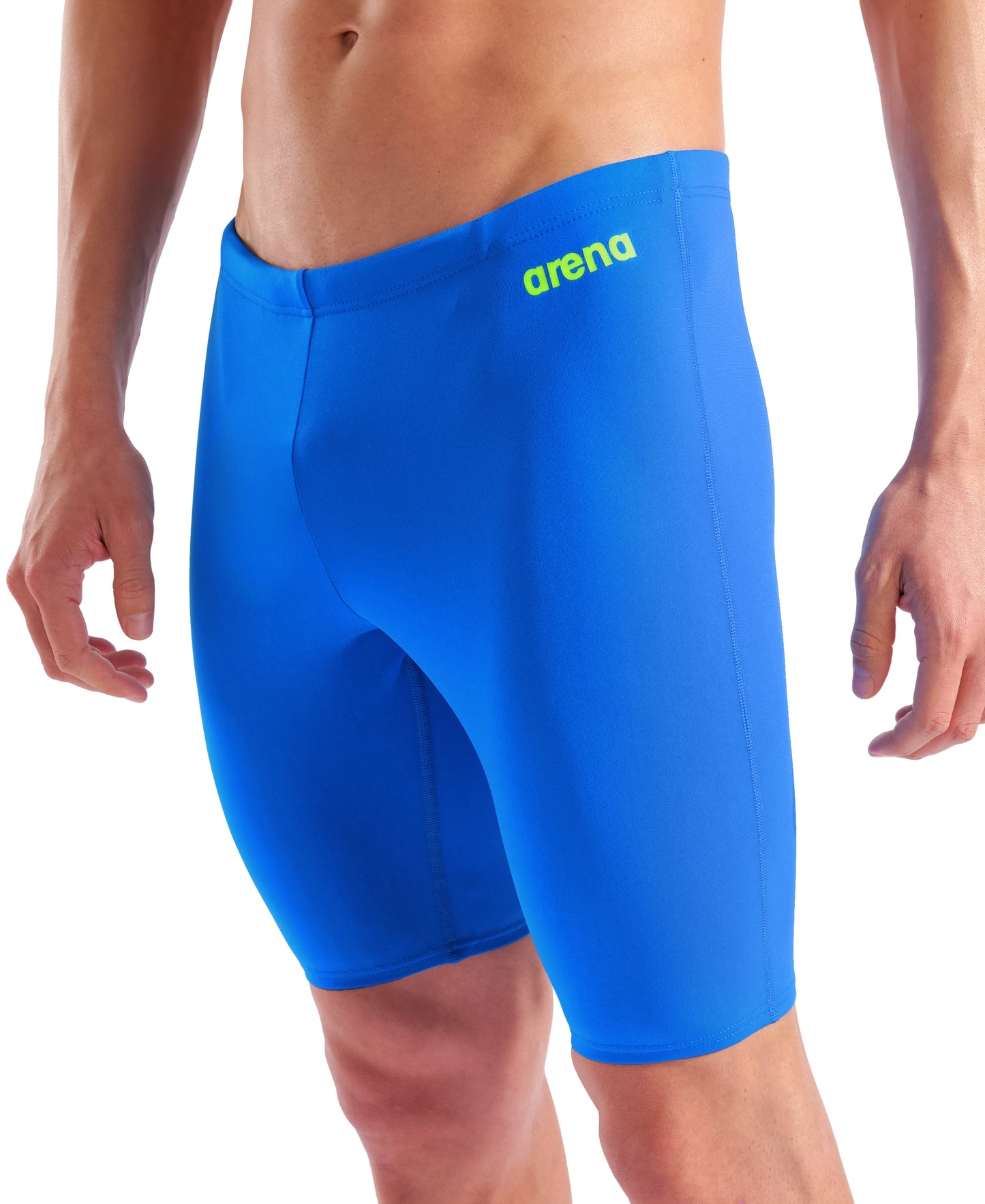Arena Men's Solid Team Jammer - River/Lime