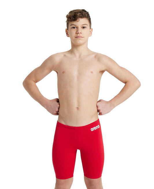 COS Arena Boys Solid Swim Jammer - Red
