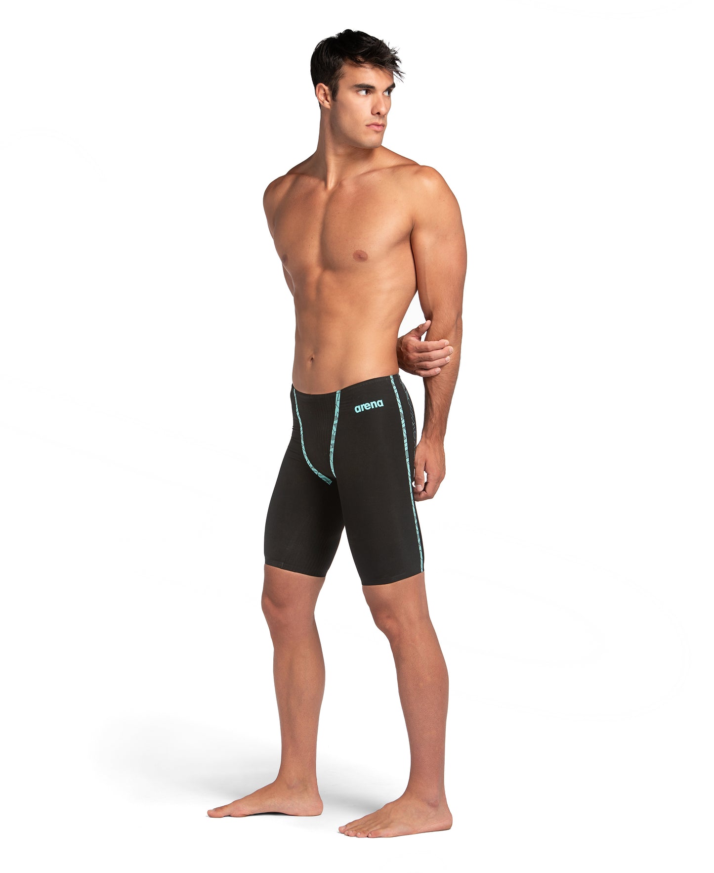 Arena Men's Powerskin Primo Jammer - Black/Teal
