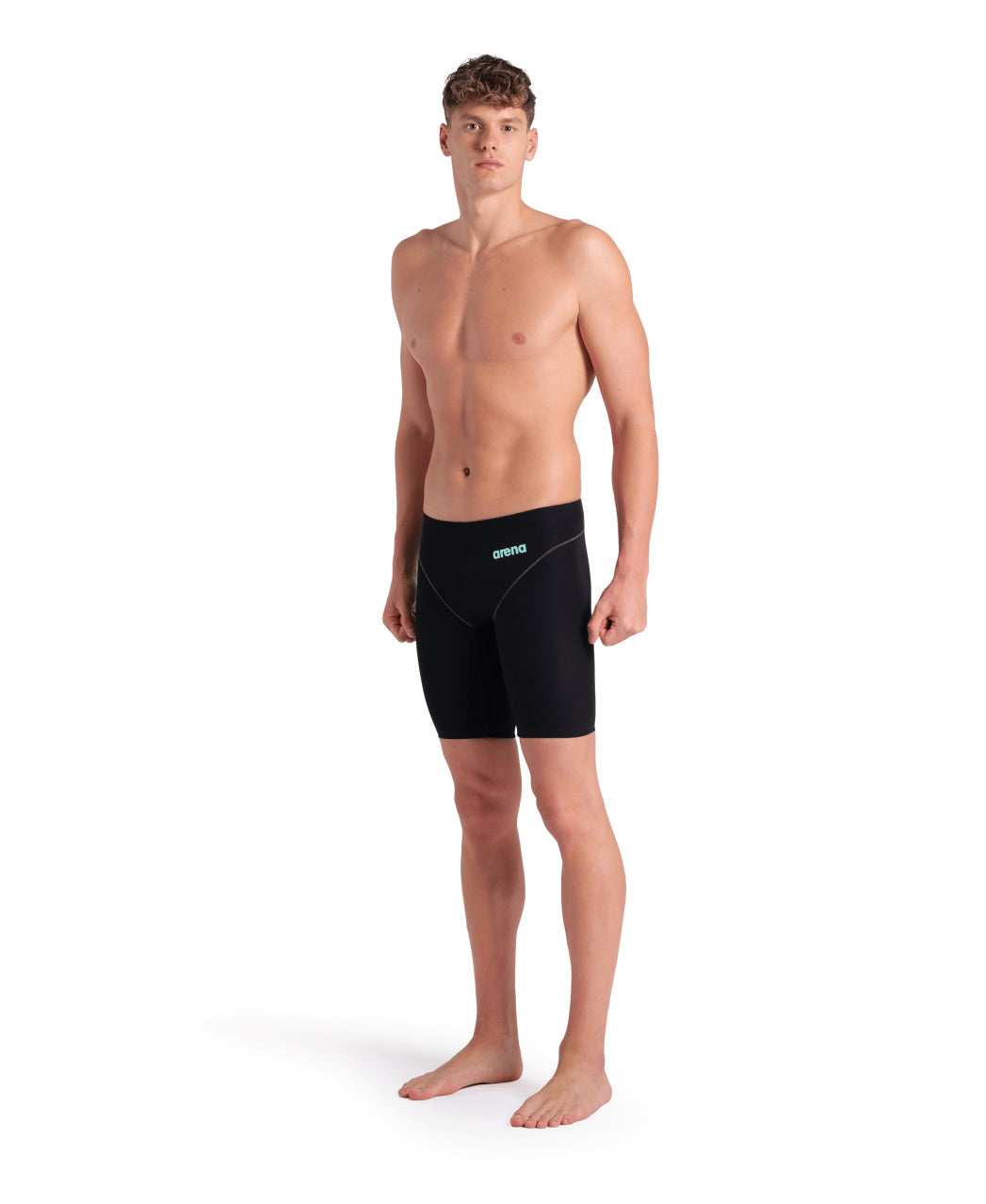 Arena Men's Powerskin Impulso Swim Racing Jammer - Black - All4Swim