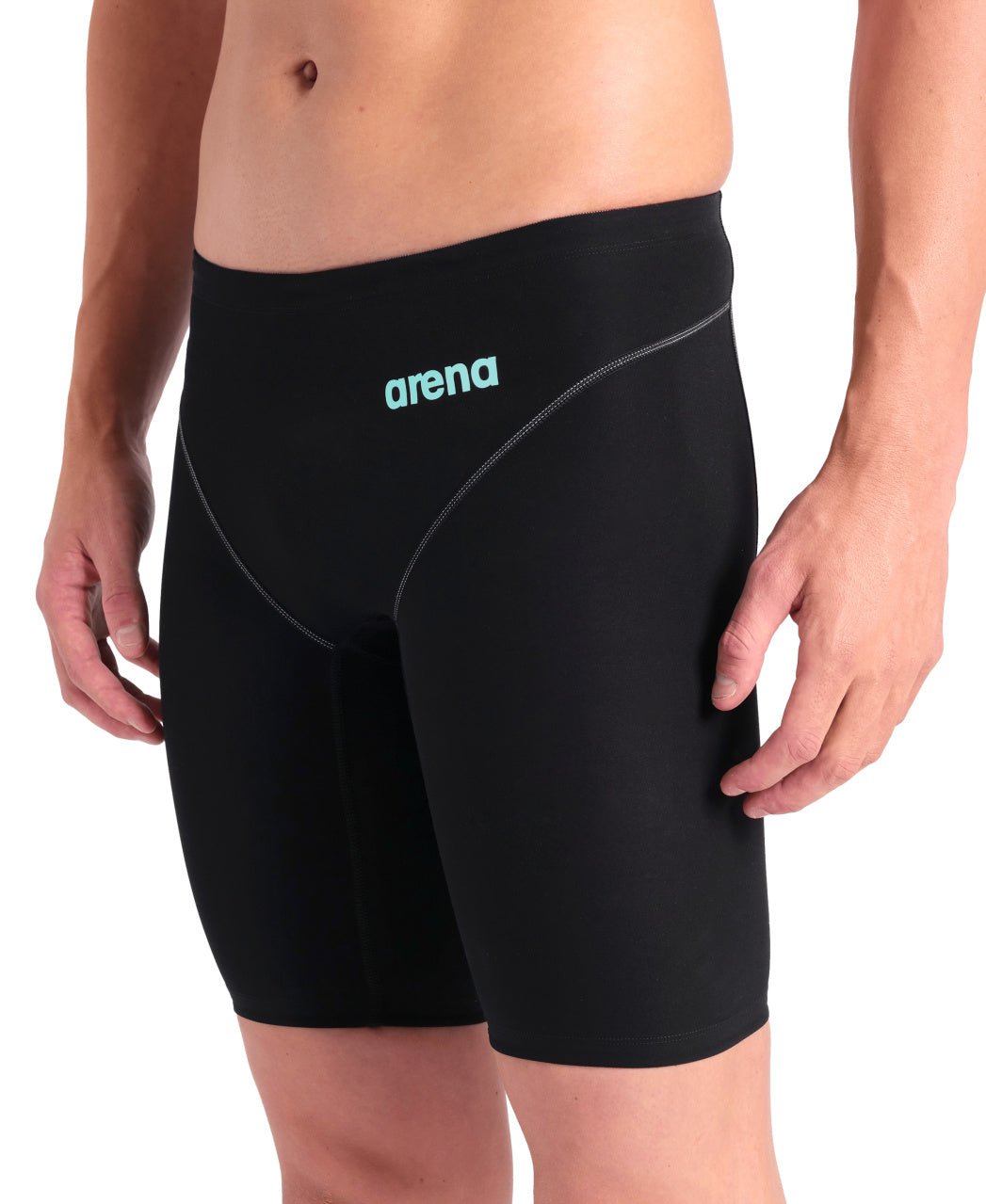 Arena Men's Powerskin Impulso Swim Racing Jammer - Black - All4Swim