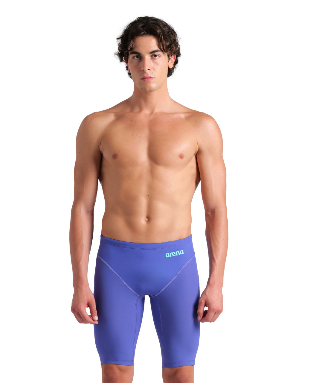 Arena Men's Powerskin Impulso Swim Racing Jammer - Future Dusk (Purple) - All4Swim