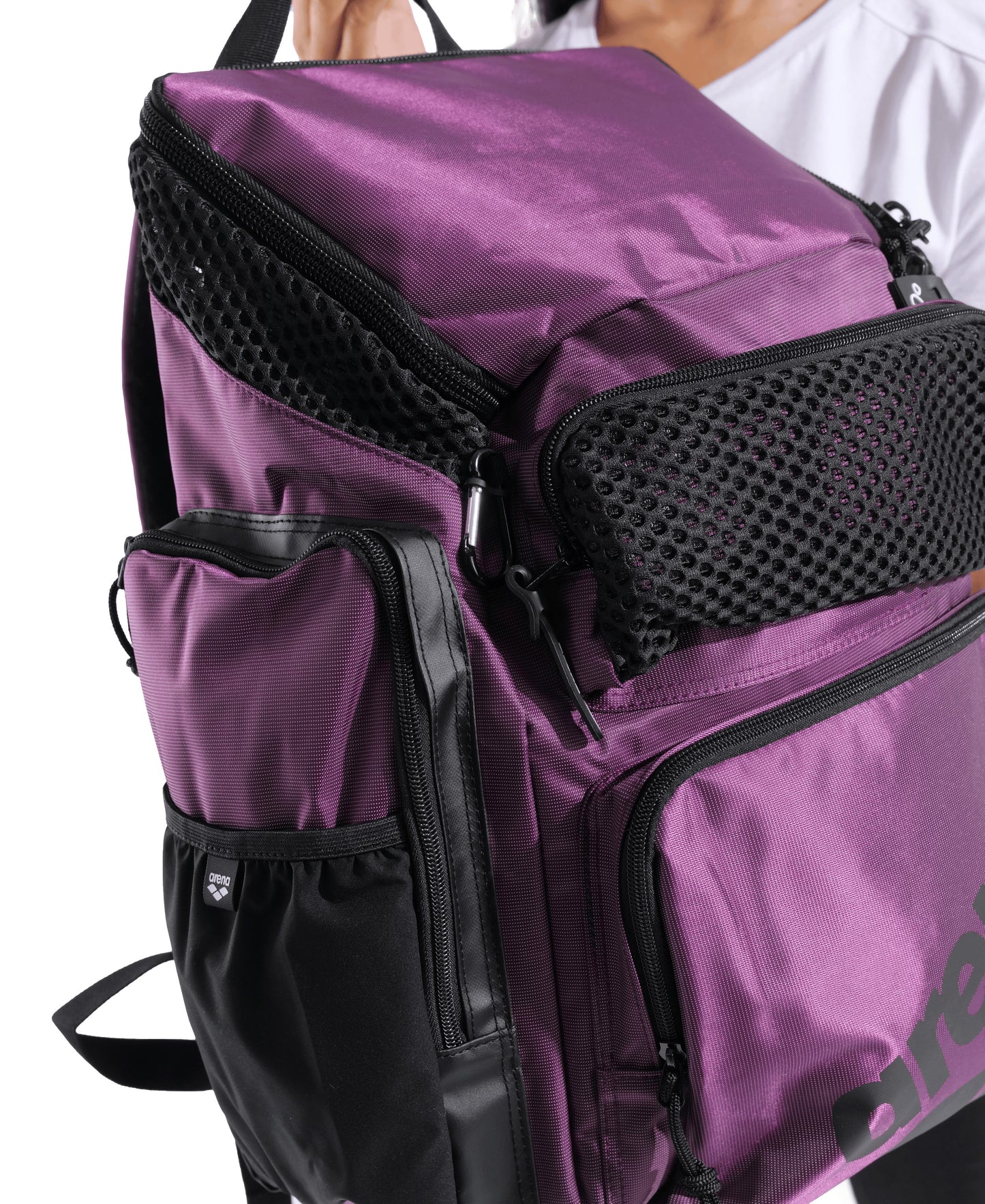 Arena One Go Swim Sports Travel Backpack 45L - Plum
