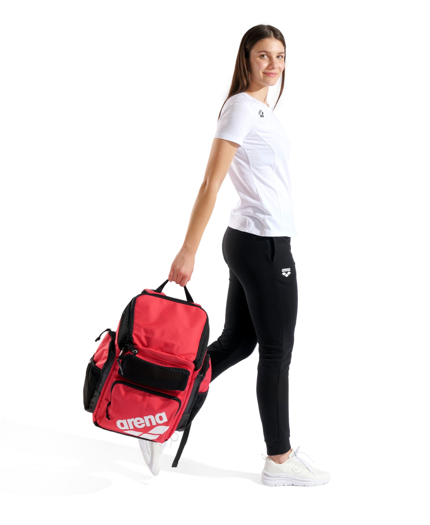 Arena One Go Swim Sports Travel Backpack 45L - Red