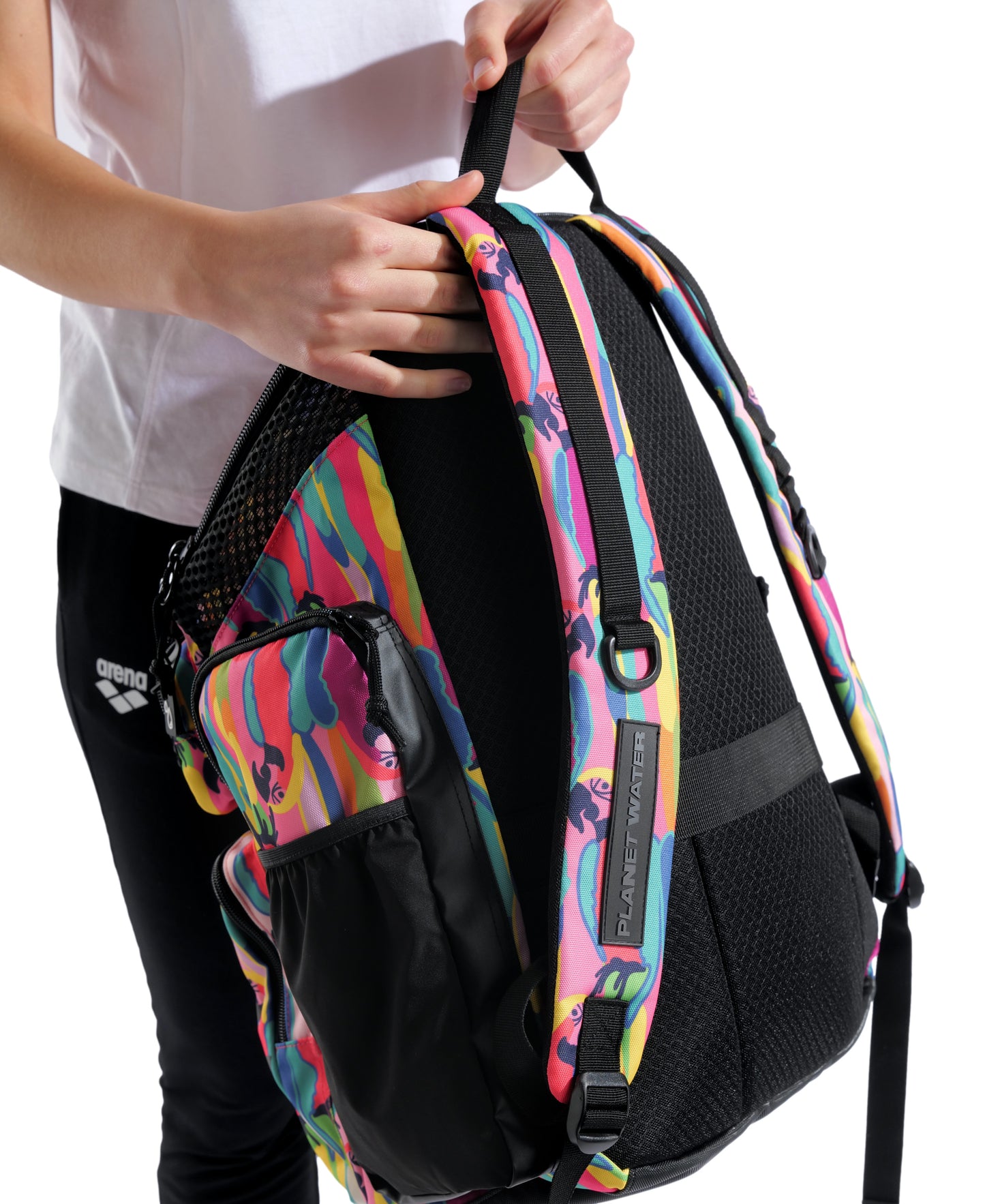 Arena One Go Swim Sports Travel Backpack Allover 45L - Tropical
