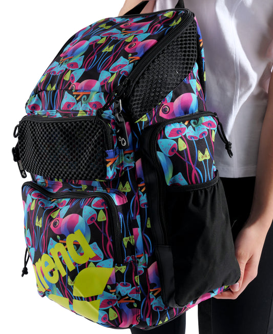 Arena One Go Swim Sports Travel Backpack Allover 45L - Chameleon