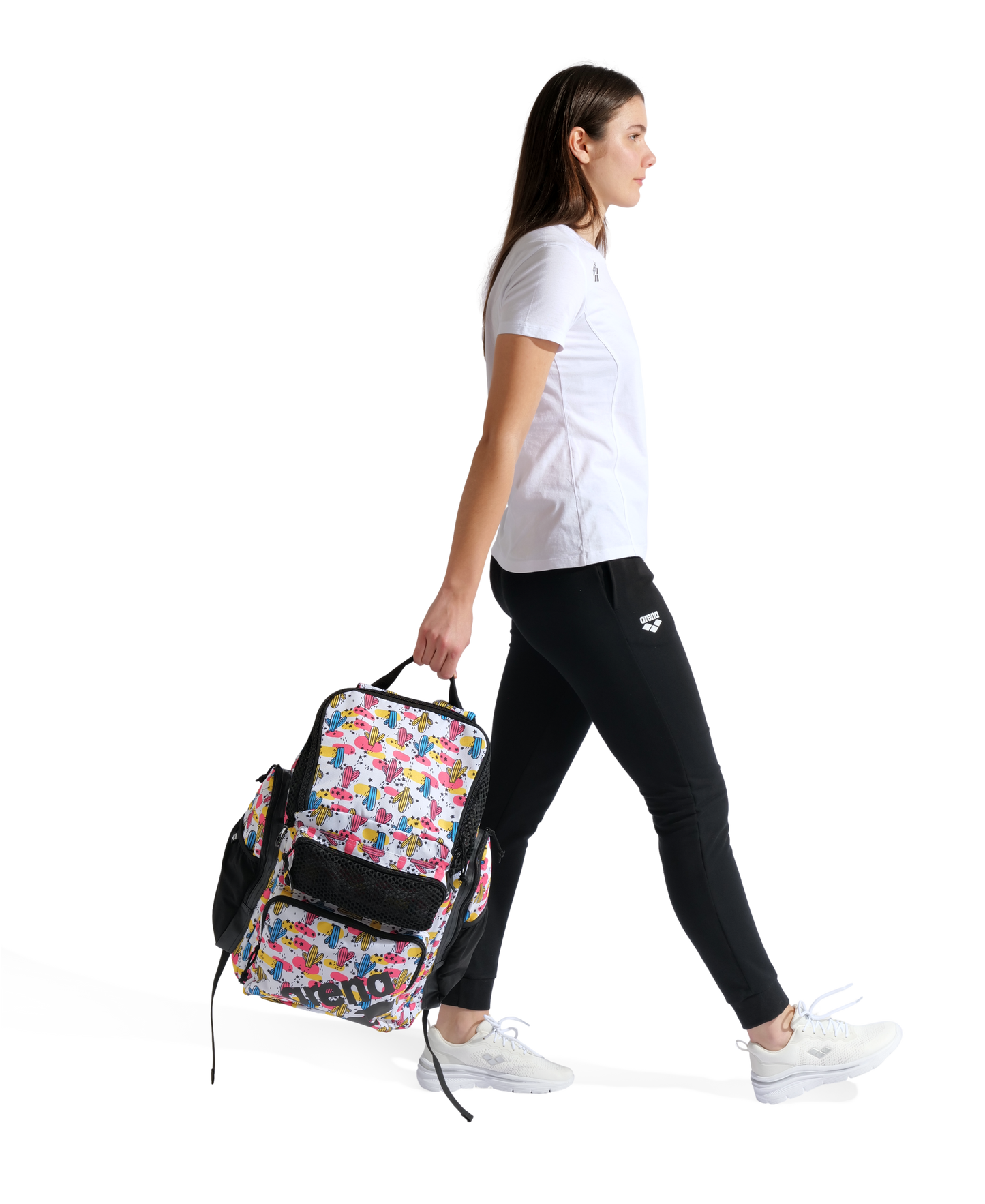 Arena One Go Swim Sports Travel Backpack Allover 45L - Desert