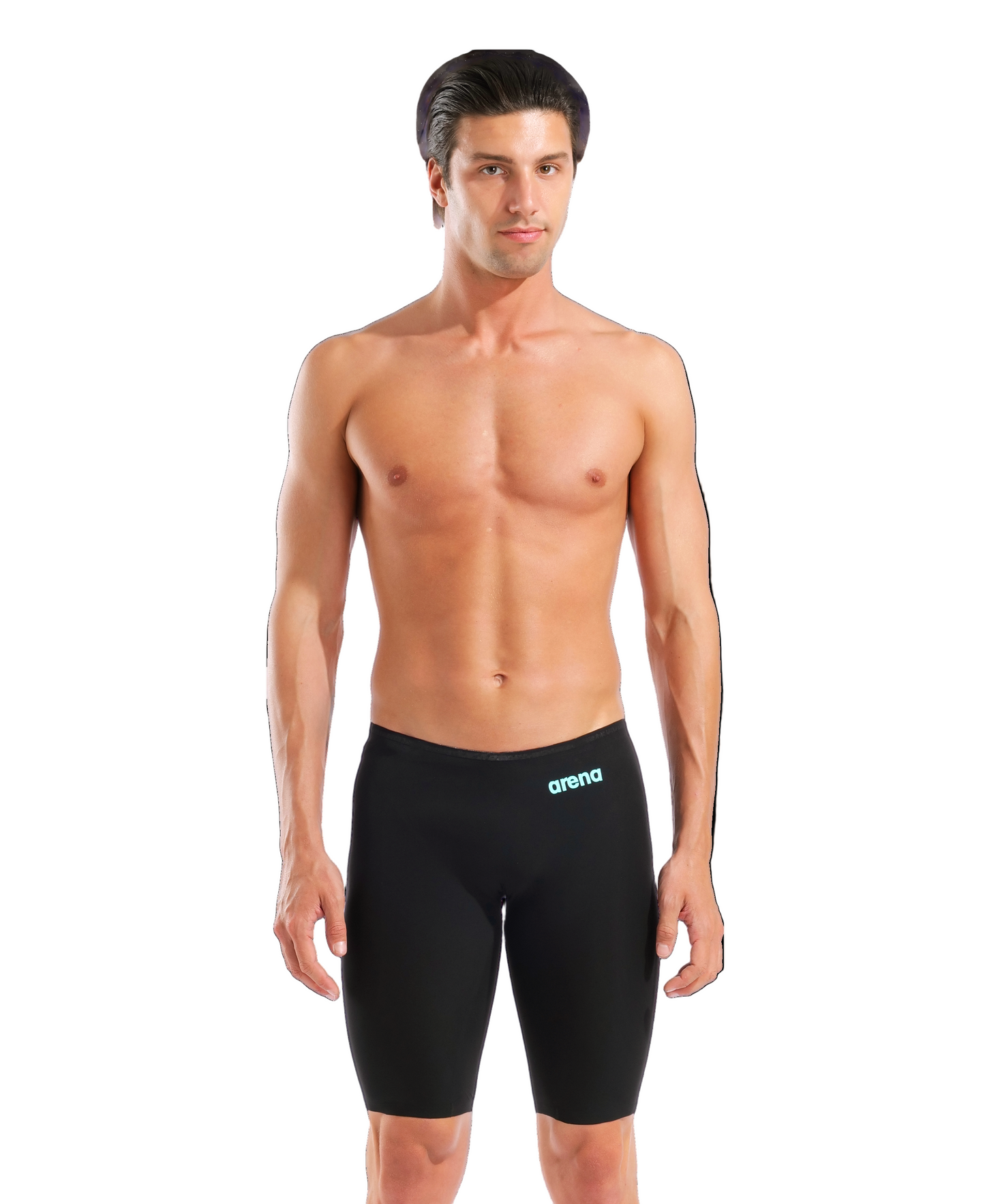 Arena Men's Powerskin Veloce Jammer - Black/Teal