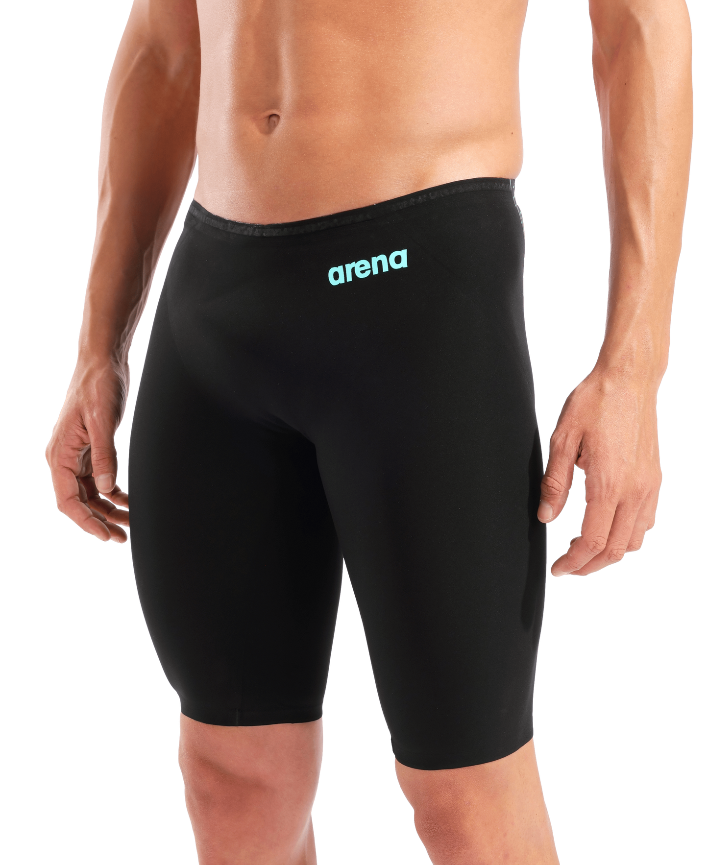 Arena Men's Powerskin Veloce Jammer - Black/Teal