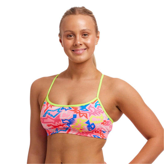 Funkita Women's Rock Star Swim Crop Top - Top Only - All4Swim