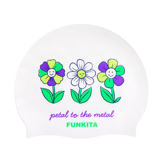 Funkita Petal To The Metal Swim Hat - All4Swim