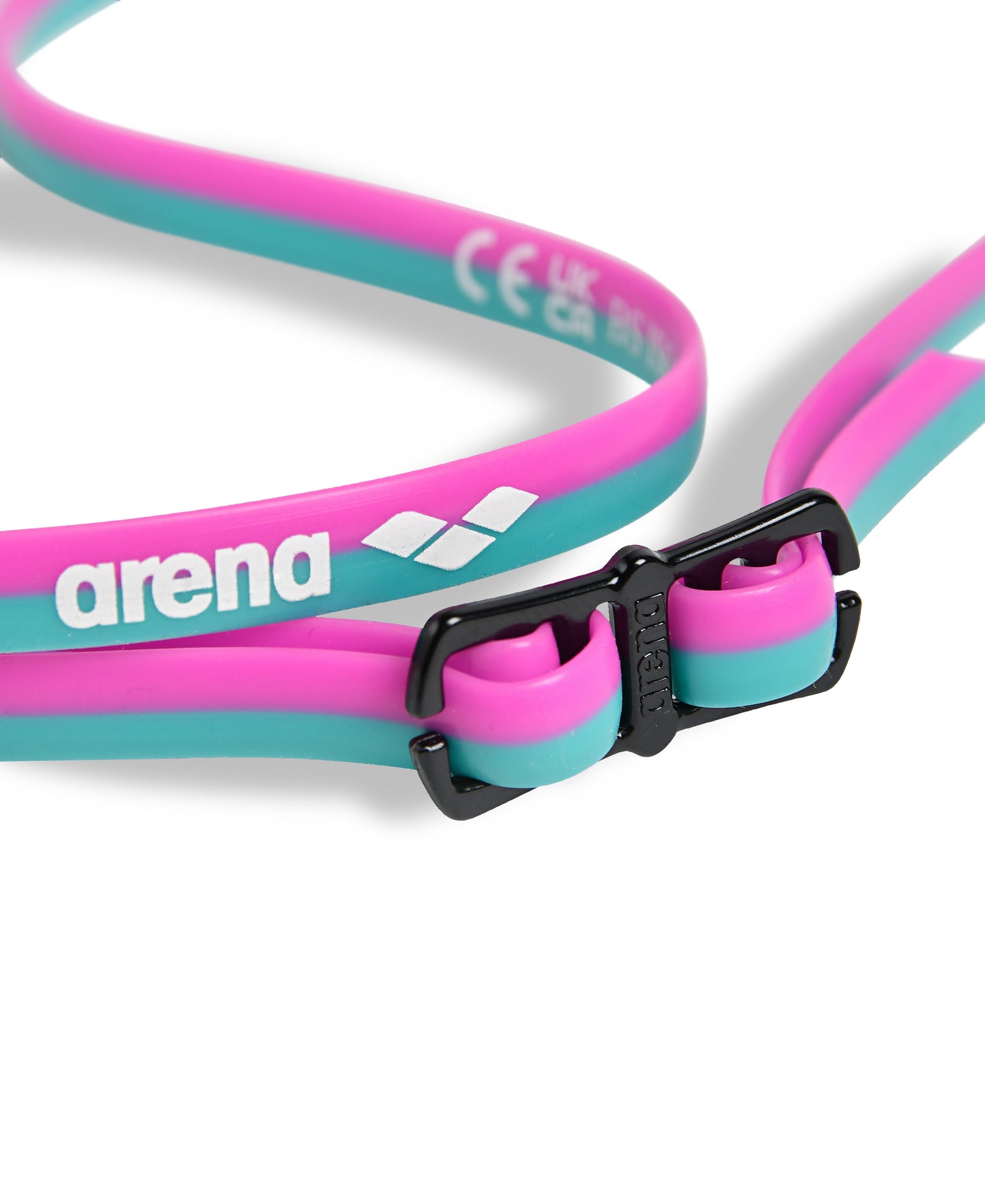 Arena Unisex Python Mirror Racing Goggles - Turquoise/Fuchsia