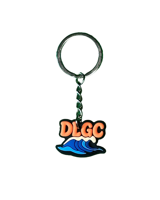Dover Life Guard Club Keyring - Coral