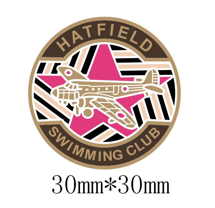 Hatfield Swimming Club Shoe Charm