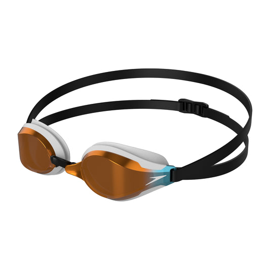 Speedo Fastskin Speedsocket 2 Mirror Goggles - White/Mirror - All4Swim
