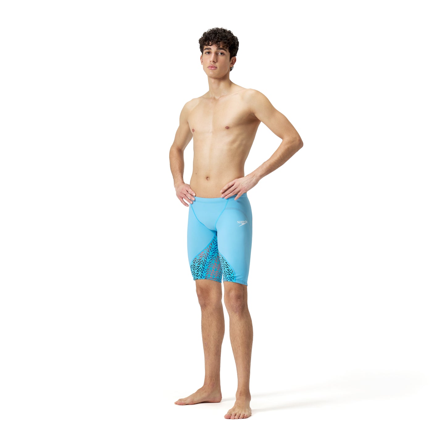 Speedo Men's Fastskin LZR Ignite Jammer - Blue/Red - All4Swim