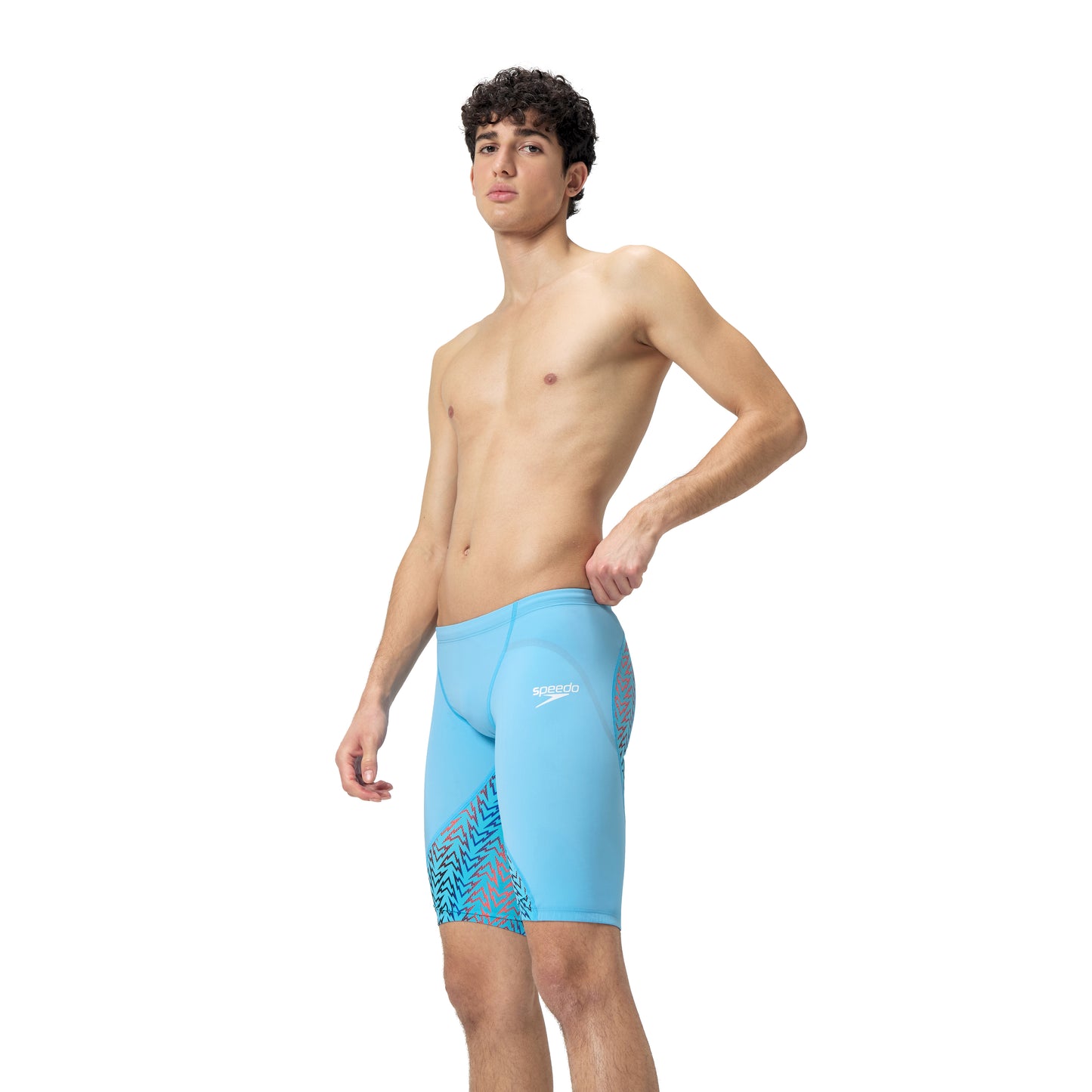 Speedo Men's Fastskin LZR Ignite Jammer - Blue/Red - All4Swim