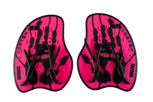 Arena Vortex Hand Paddle - Pink/Black