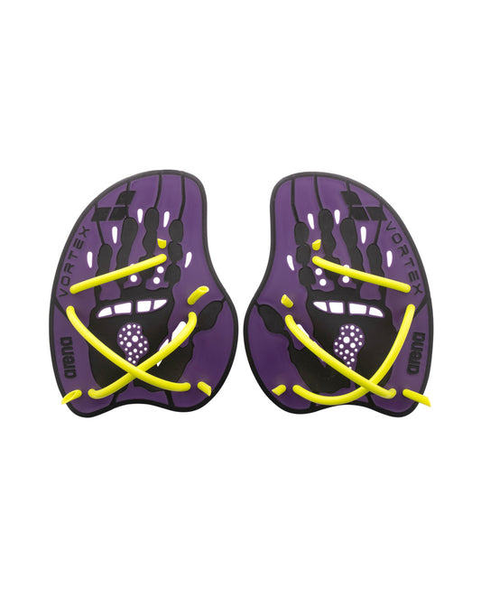 Arena Vortex Hand Paddle - Plum/Lime