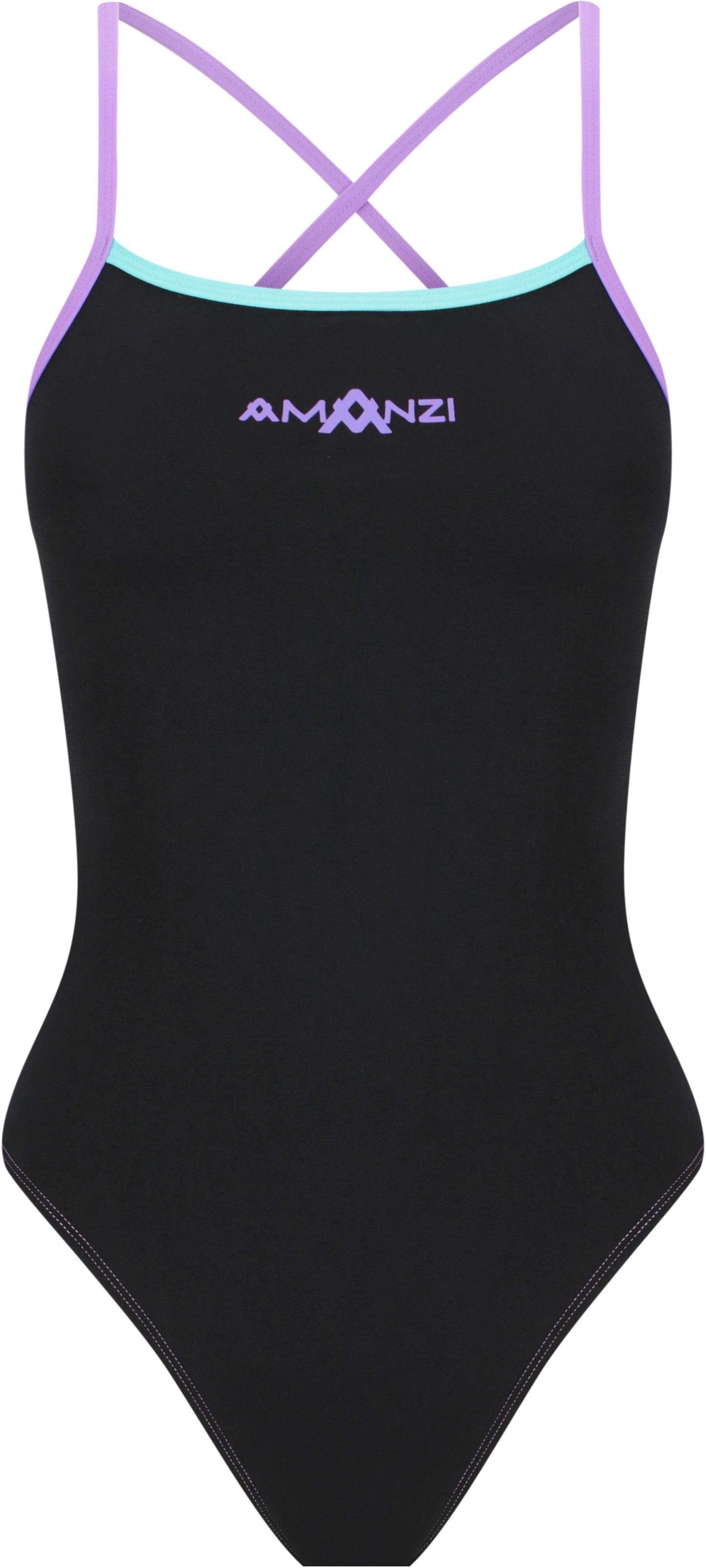 Amanzi Women's Tie Back One Piece - Mystic Mint - All4Swim