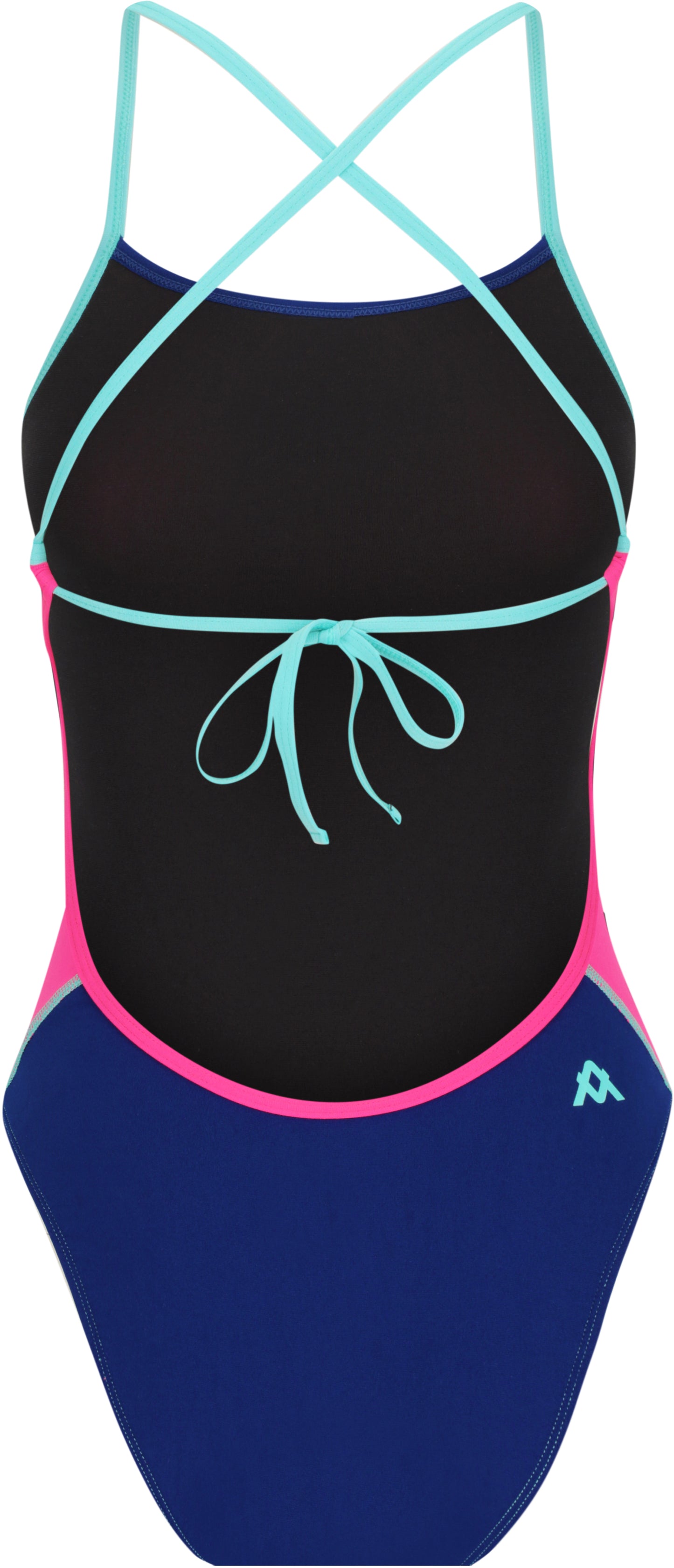 Amanzi Women's Tie Back One Piece - Rose Water - All4Swim