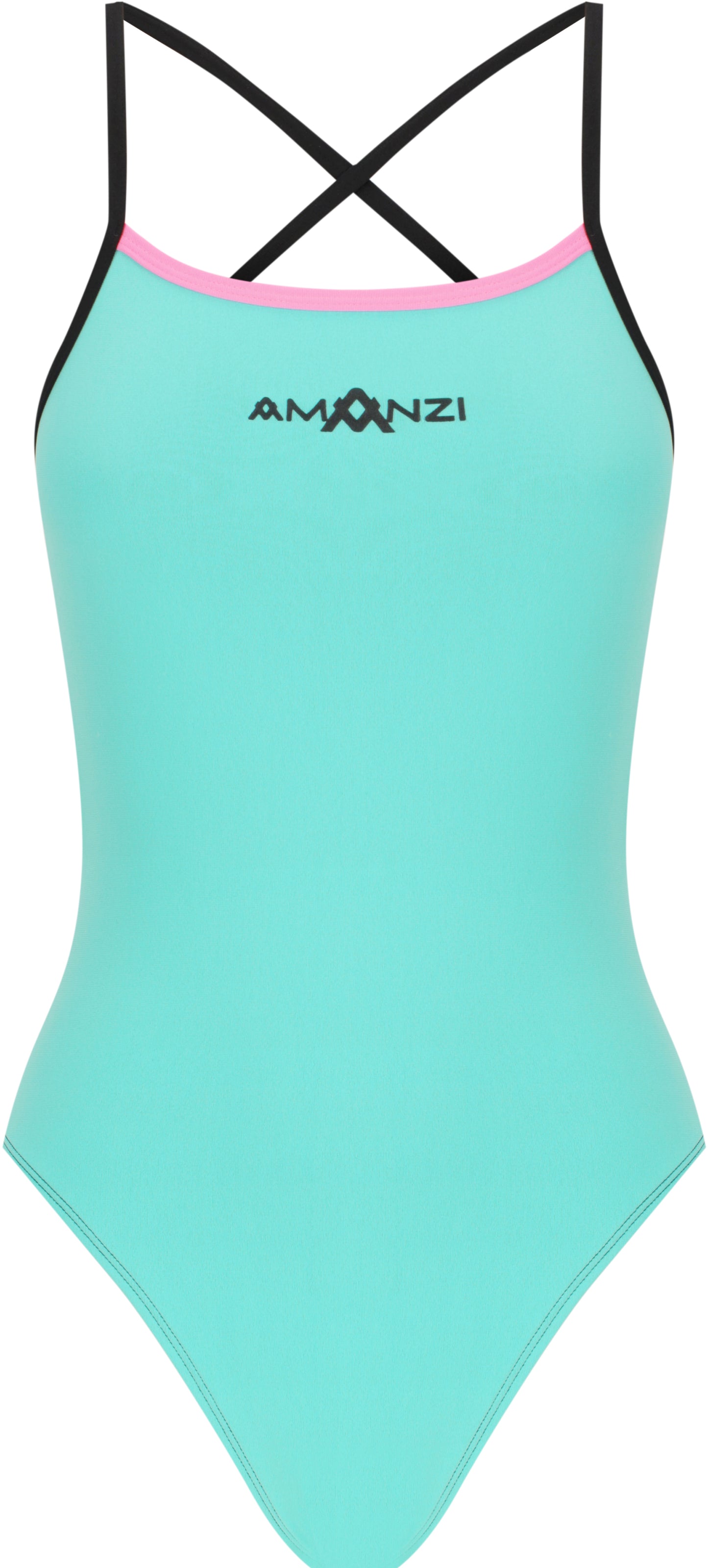 Amanzi Women's Tie Back One Piece - Cotton Candy - All4Swim