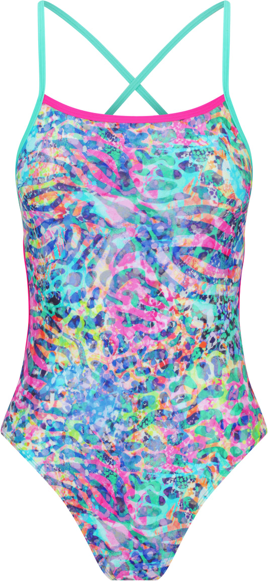 Amanzi Women's Tie Back One Piece - Tigress