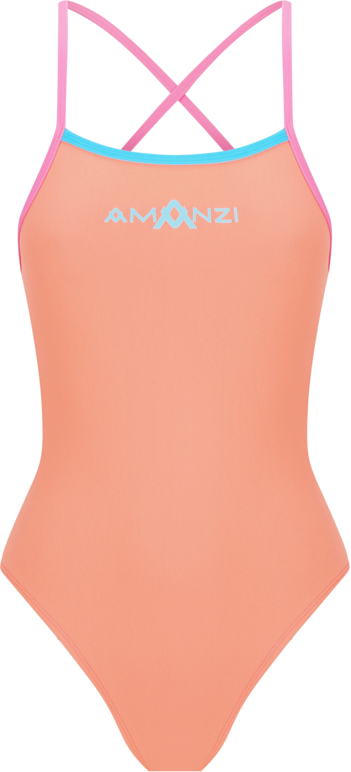 Amanzi Girls Tie Back One Piece - Pastella