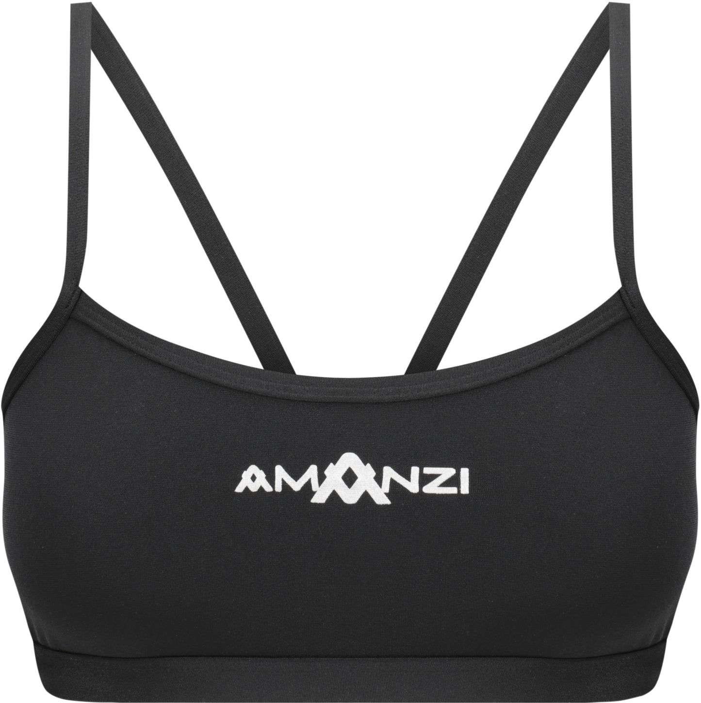 Amanzi Girls Bikini Top - Jet Black (Top Only)