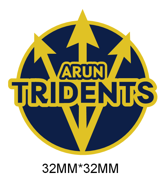 Arun Tridents Swimming Club Shoe Charm