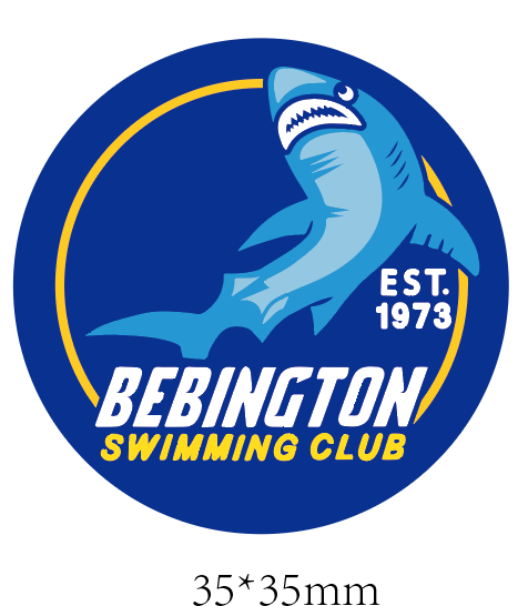 Bebington Swimming Club Shoe Charm