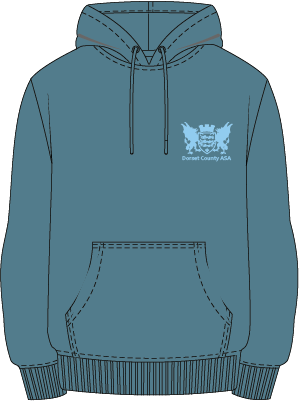 Dorset County Championships 2026 Adult Hoodie - Ocean Blue