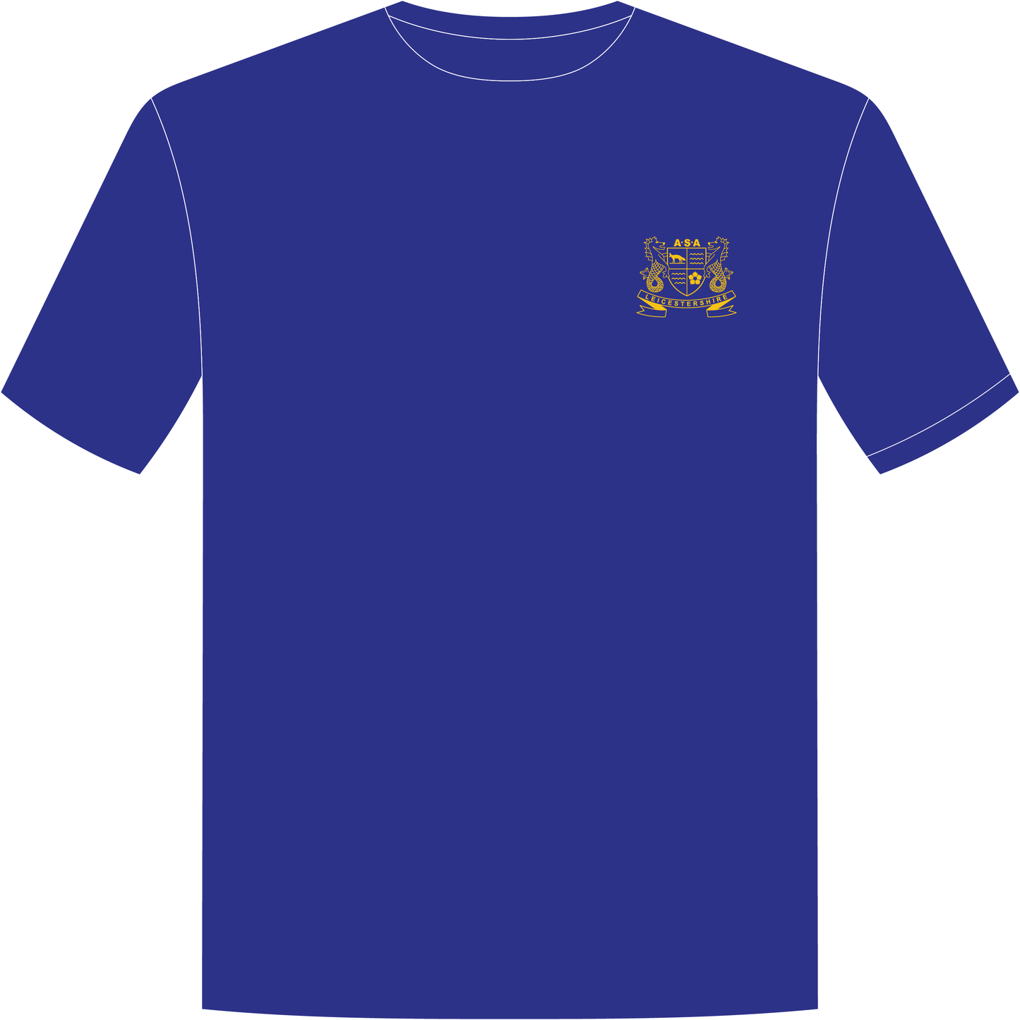 Leicestershire County Championships 2026 Youth T Shirt - Royal Blue