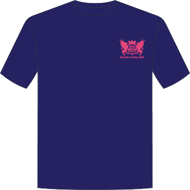 Dorset County Championships 2026 Youth T-Shirt - Navy Blue