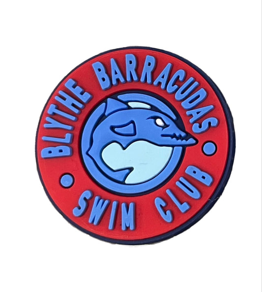 Blythe Swimming Club Shoe Charm - Round