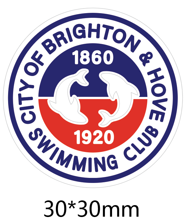 Brighton & Hove Swimming Club Shoe Charm
