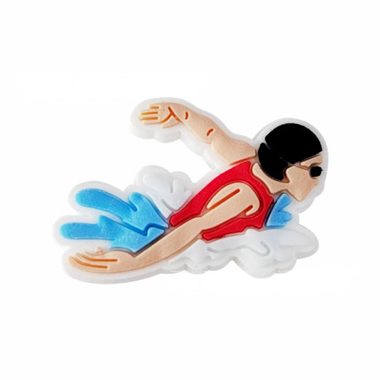 Butterfly Swimmer Shoe Charm