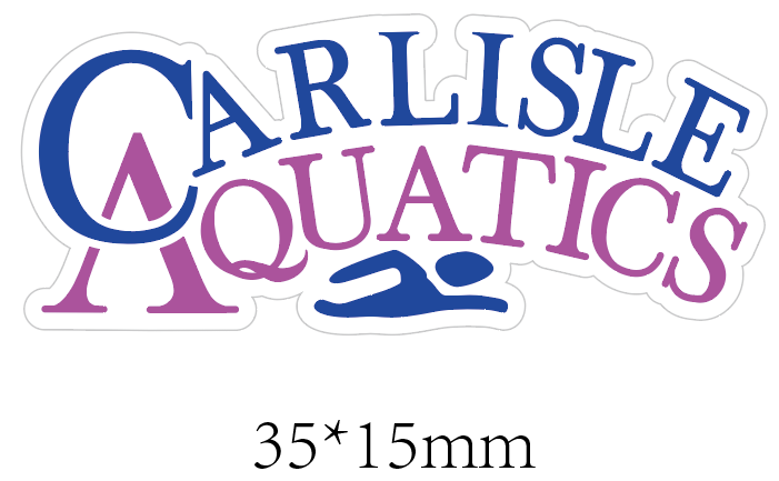 Carlisle Aquatics Swimming Club Shoe Charm