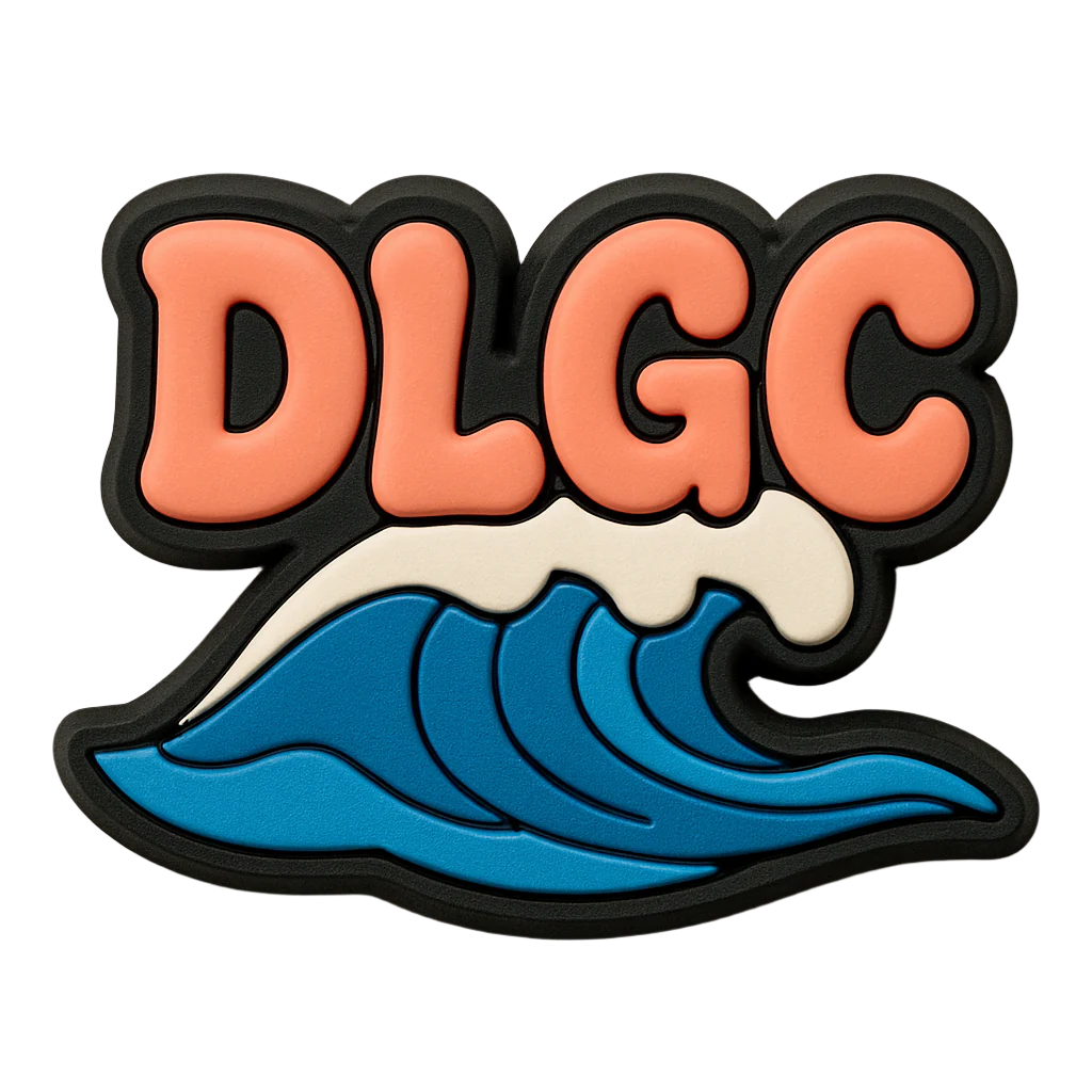 Dover Life Guard Club Keyring - Coral