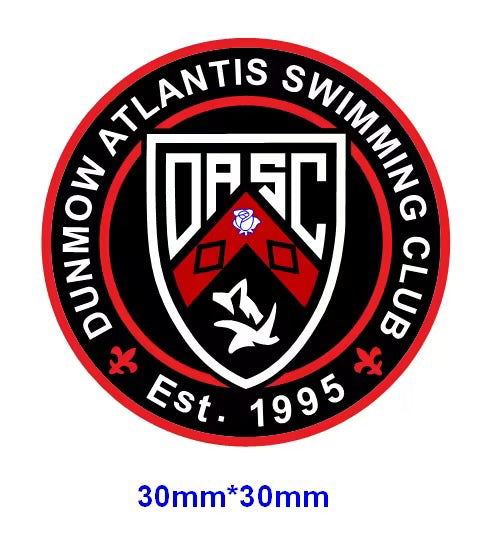 Dunmow Atlantis Swimming Club Shoe Charm